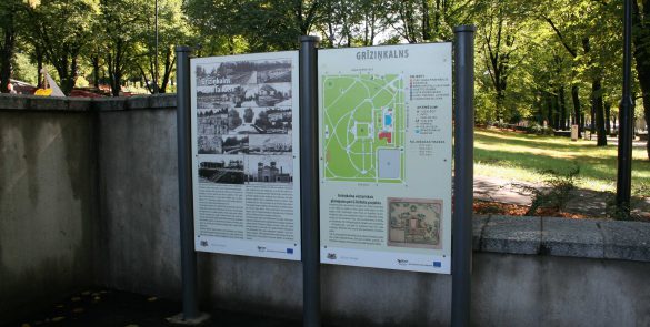 Фото Taktīlas kartes Rīgas parkos