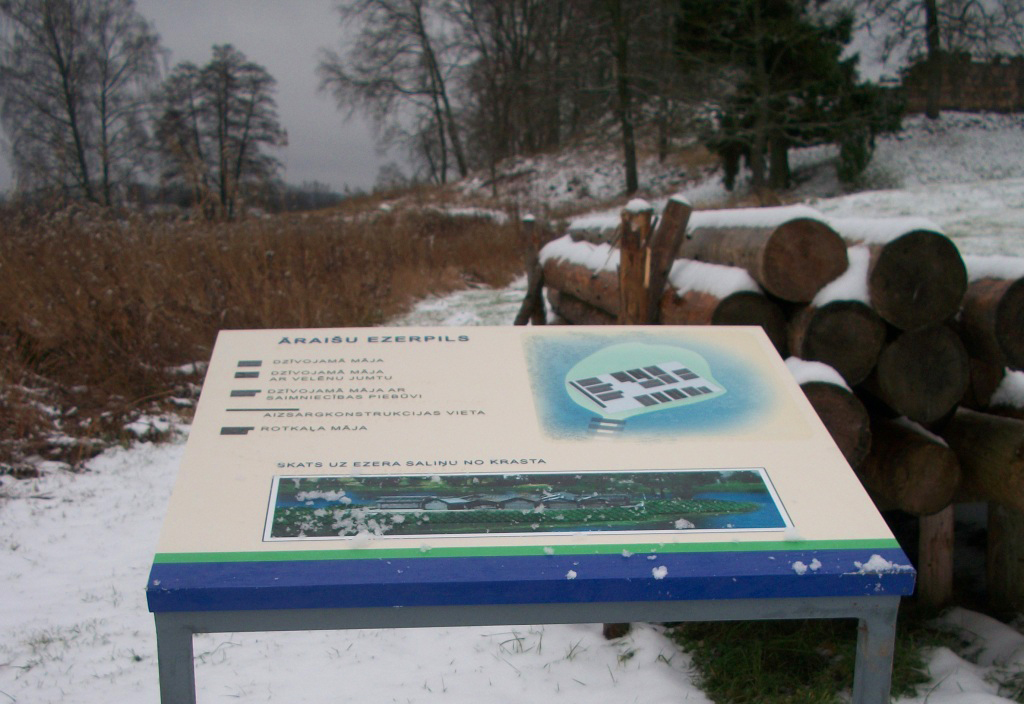 Фото Taktilie stendi Araišu arheologiskā muzejā